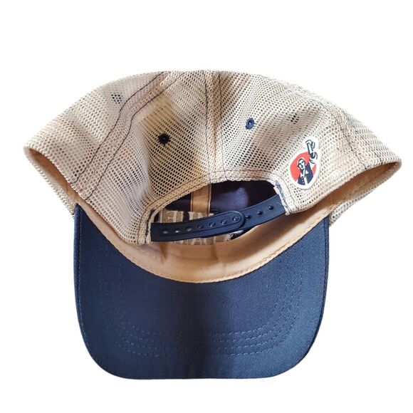 Samuel Adams Hat Sam Adams Hat Blue Adjustable Hat Adult Size Hat Blue Cap - Picture 3 of 7